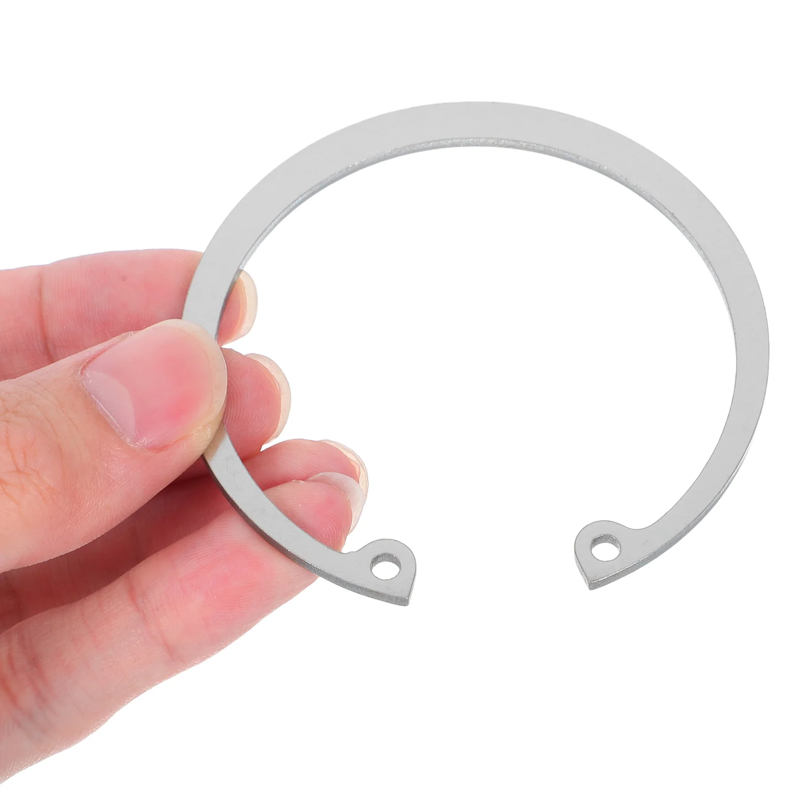 

5pcs Stainless Steel Circlip Retaining Rings C-Clip External Snap Ring Set For Fixing Fastening Multi-Functional Secure Fit