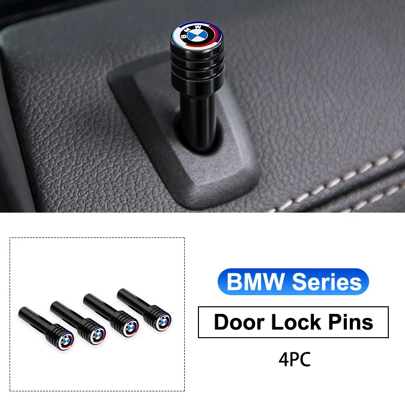 Car Door Lock Pin Door Lock Rod Car Knob Pull Security Insurance Car Security For BMW X1 X2 X3 X5 X4 X6 X7 G30 G20 G32 G11 G12