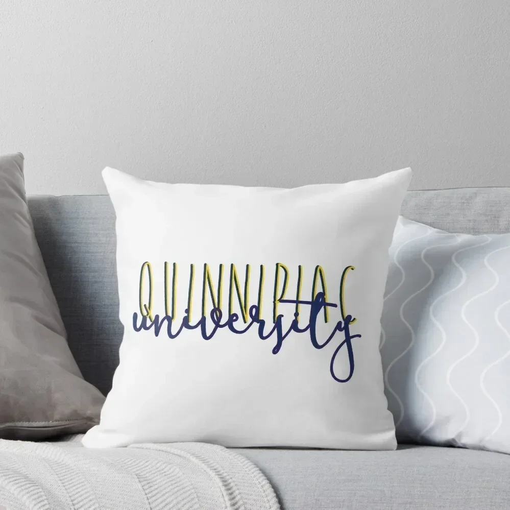 

Quinnipiac University Throw Pillow Rectangular Cushion Cover pillows decor home Throw Pillow Covers Pillowcase pillow