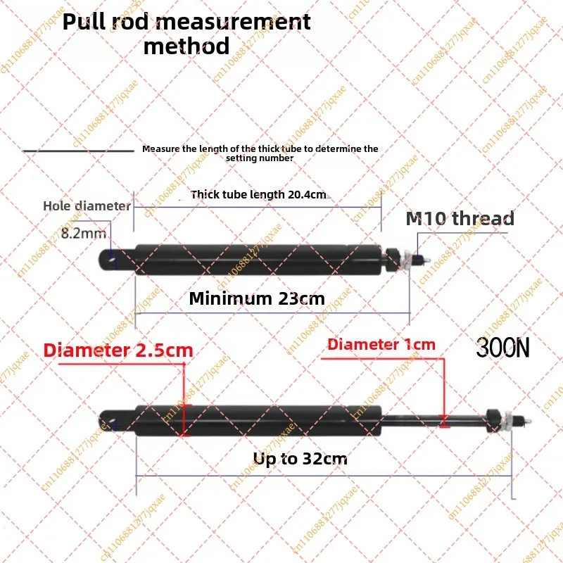 Reclining Gas Spring Lift Rod for Computer, Office and Haircut Chairs