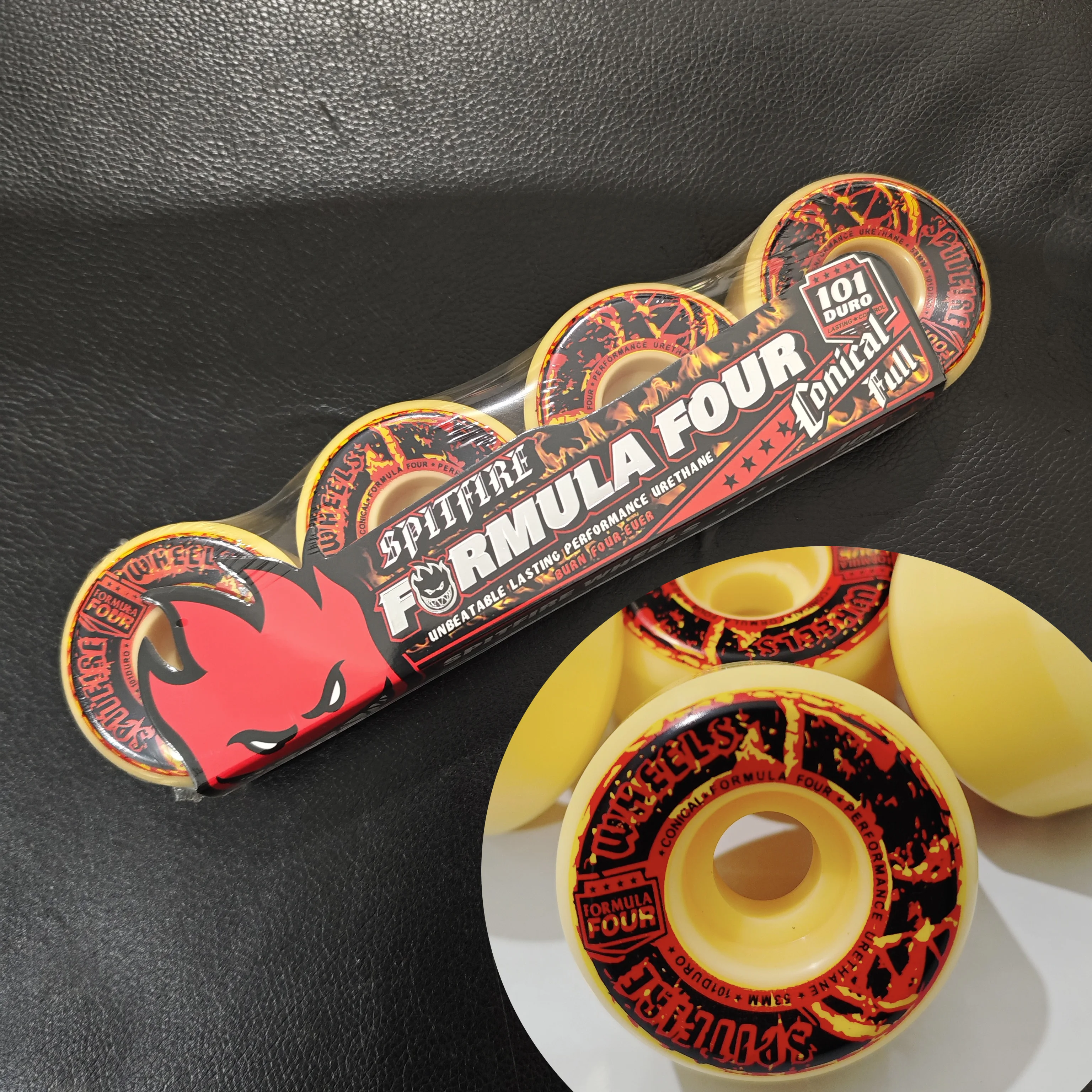 Originele SF skateboardwiel 58mm 52mm 101duro 53mm 54mm 56mm 99duro 80HD skateboardwiel voor skateboard