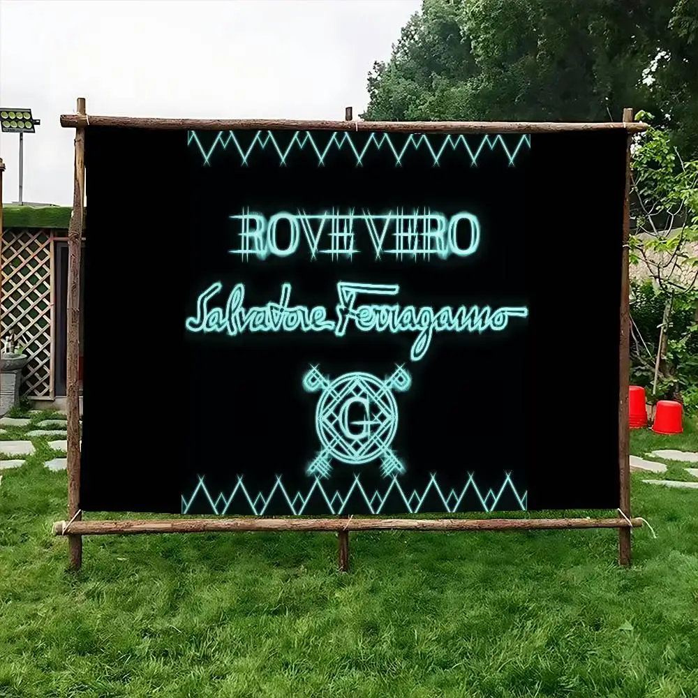 

F-Ferragamos DIY Flag For Family Group Photo Living Room Home Dorm Decor Wall Art Decor Banner