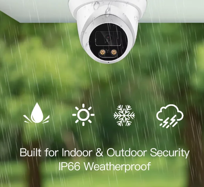 4 in 1 AHD CCTV Camera 8MP Analog Security Camera 2.8mm Lens Color Night Vision BNC Coaxial Surveillance Camera
