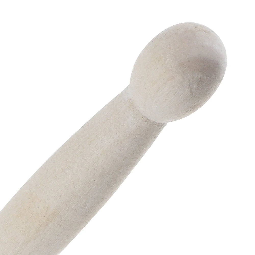1 Pair 23cm Drumsticks Mini Maple Wood Drum Sticks with Smooth Surface for Waist Drum Exercise