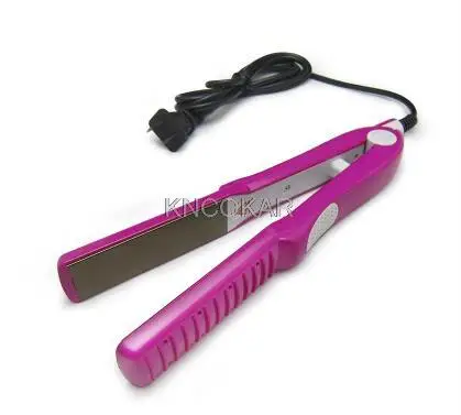 Household type electric plywood Straight a dual-use does not hurt hair straightening iron powder exclusive straight splint barbe