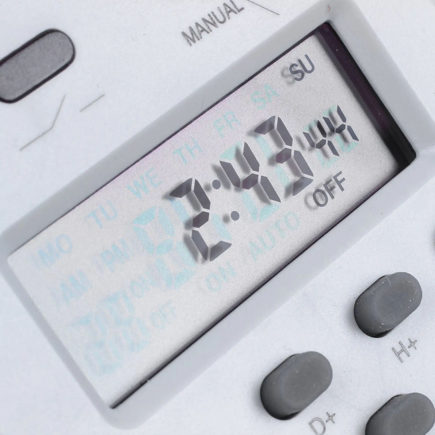 AB42-10X DC 12V Digital LCD Power Programmable Timer Time Switch Relay 16A Amps