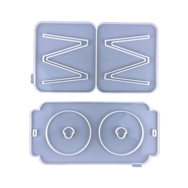 

1 Set Raised Pet Bowl Mold for Cats and Small Dogs Adjustable Elevated Dog for C