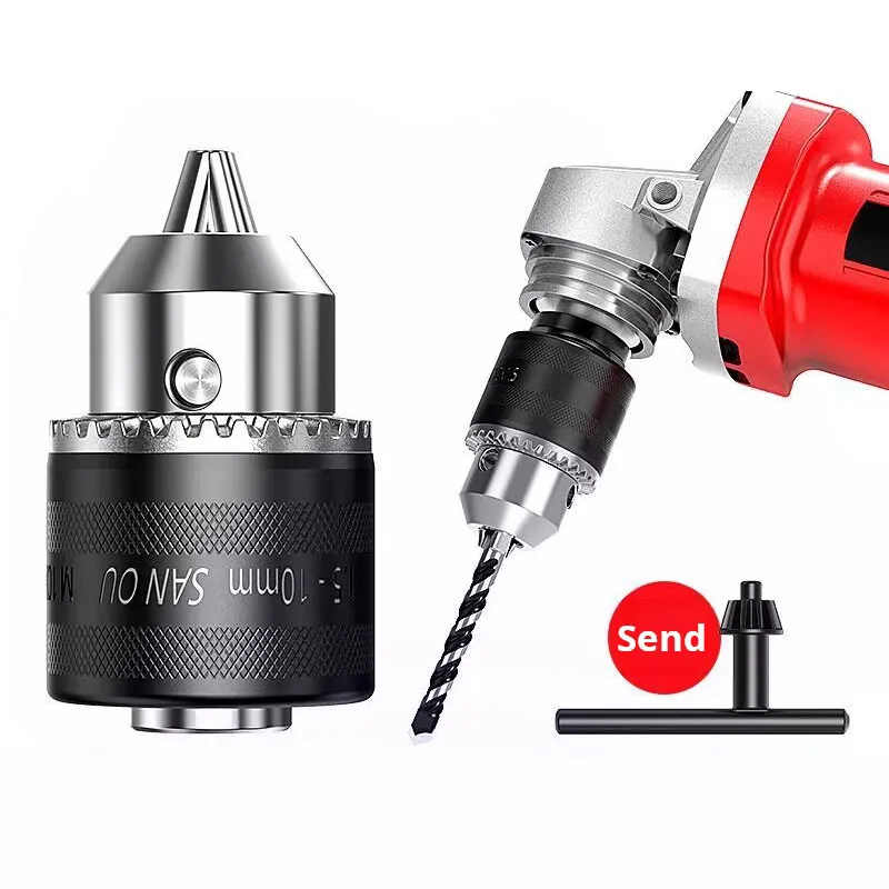 hit productAngle Grinder to Electric Drill Adapter Chuck Is Suitable for Modifying 100 Type Angle Grinder