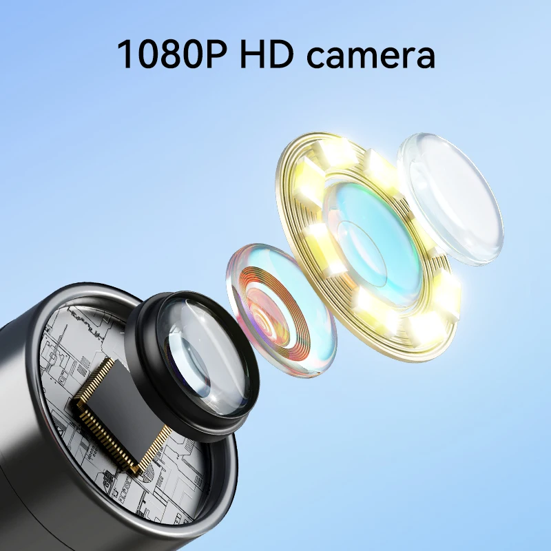 KERUI Borescope for Pipe Industrial Endoscope Camera with 4.3 inch Screen 2600mAh Battery Dual Single Lens for Car Repair