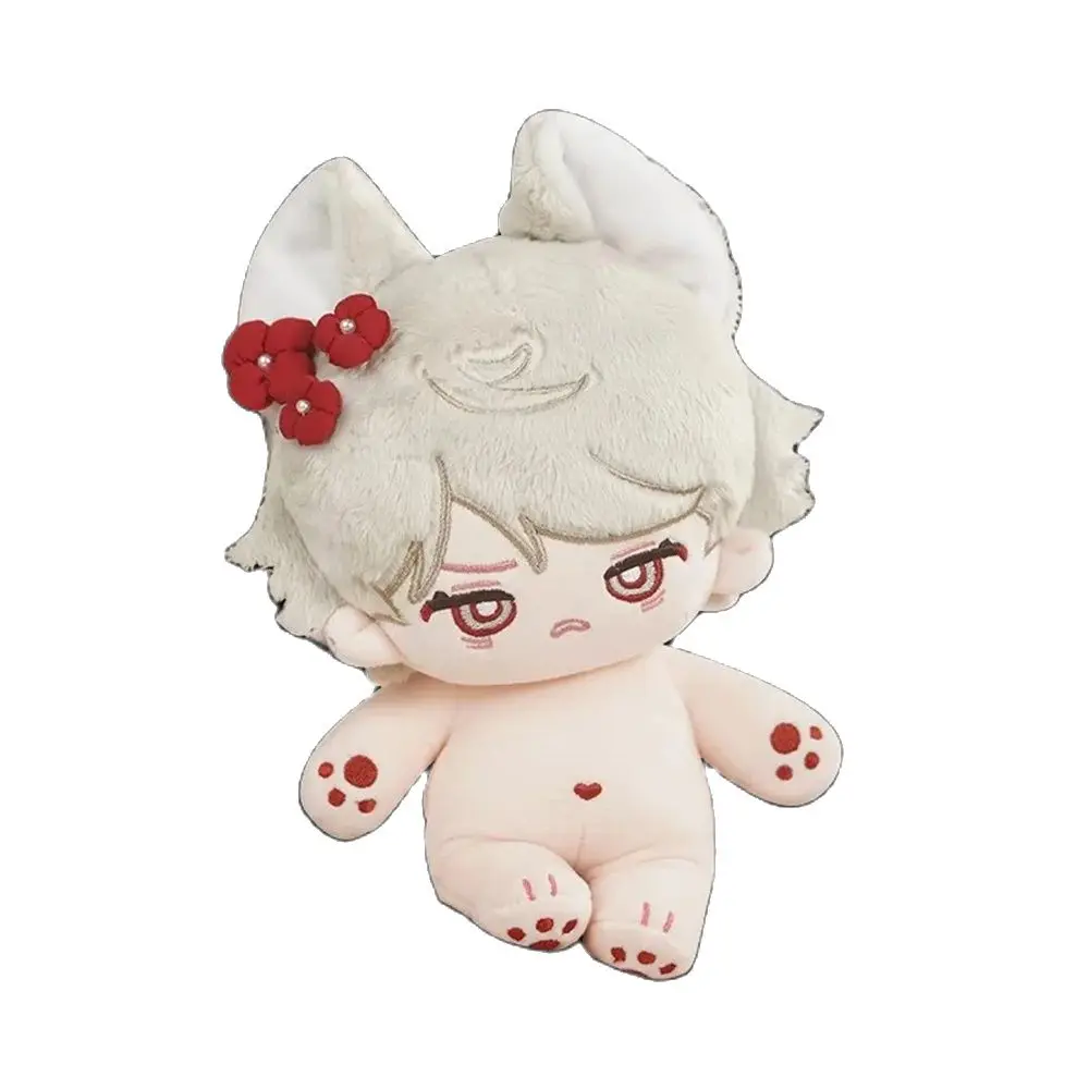 Original Handsome Cool Guy Dessert Plum Cake 20cm Doll Toy Body Plushie Hair Accessories Cosplay OM Gift Cute Lovely