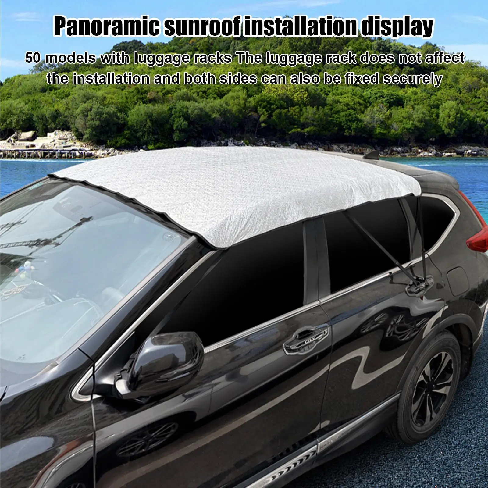 

Солнцезащитный козырек на крышу автомобиля с эластичными лентами, защита от ультрафиолета, солнцезащитный козырек на крышу автомобиля, зонт от дождя, окна, грузовика, кемпинга