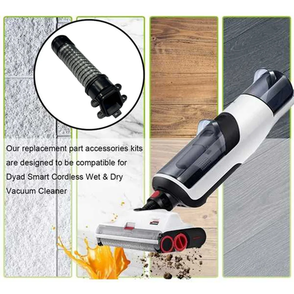 

PU Hose Accessories For Roborock A10 Plus Wireless Floor Scrubber Brush Head Spare Parts Replacement Vacuum Hoses-AA26