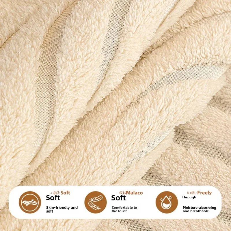 Thicken Sofa Seat Cover Jacquard Winter Plush Sofa Towel Covers Non-slip Couch Slipcovers Funiture Protector for Living Room
