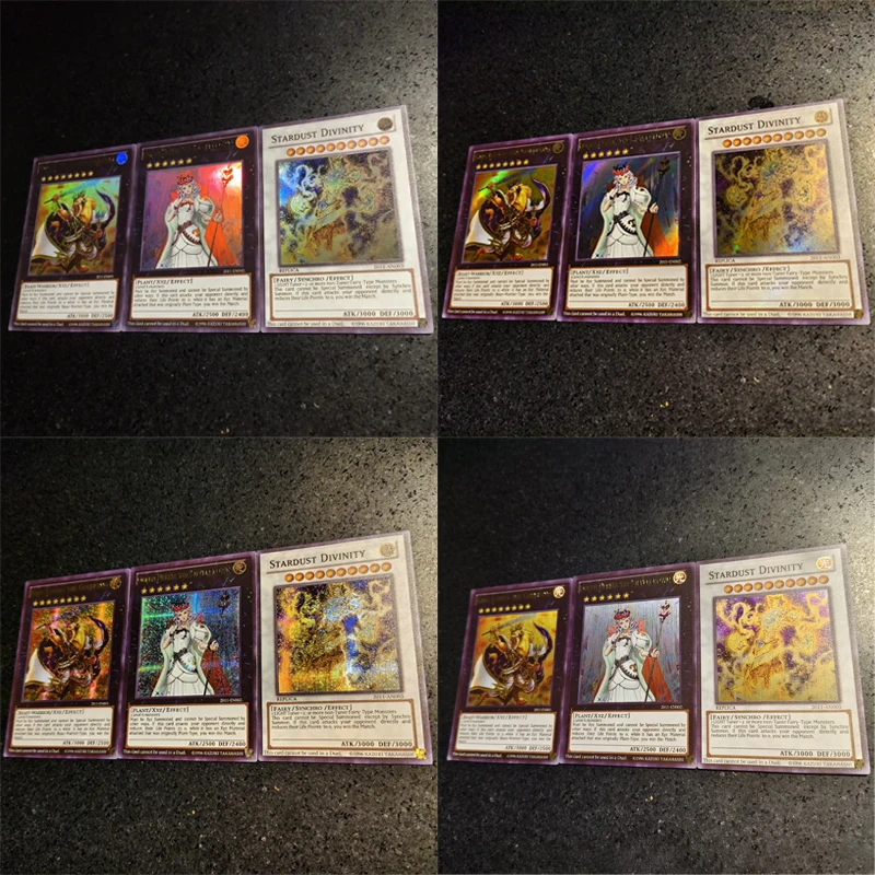 3 قطع يدويا يو غي أوه! بطاقة فلاش 2011 Wcs King Landia The Goldfang King Landia The Goldfang بطاقة قابلة للجمع لعبة هدية أنيمي