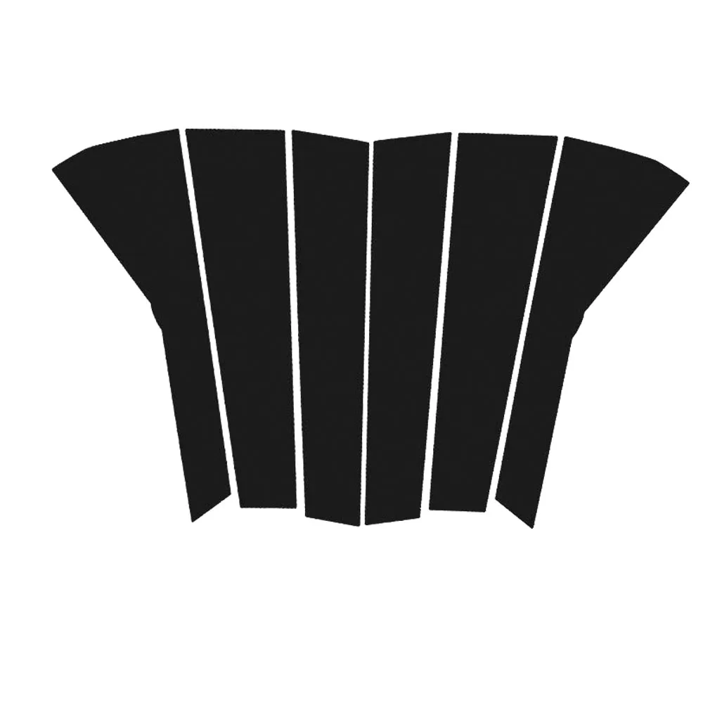 غطاء عمود من ألياف الكربون لفورد برونكو سبورت ، باب النافذة ، صفقة B C ، ملصق تشذيب ،-من من من ألياف الكربون