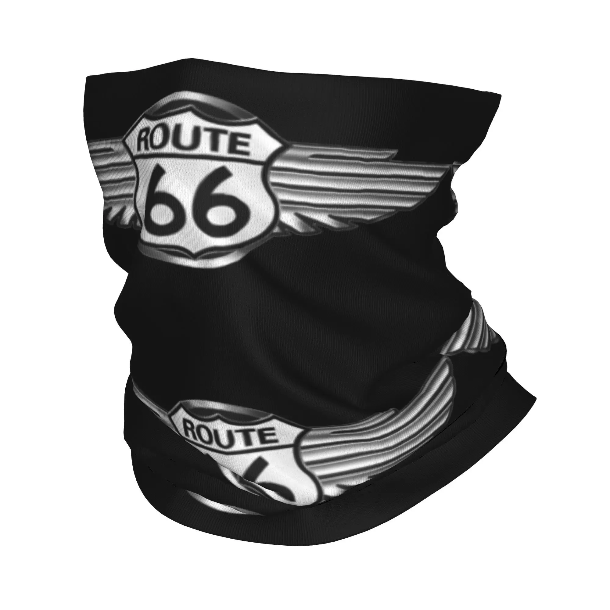 

Route 66, США, легенда, бандана на шею, волшебный шарф с принтом, теплая повязка на голову для езды на велосипеде, унисекс, для взрослых, зима