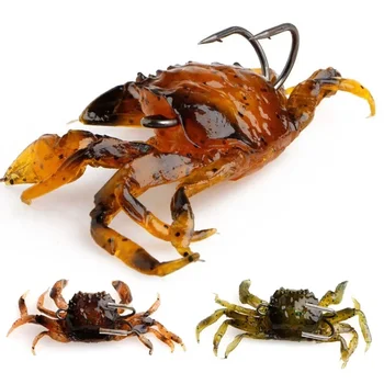 3D Crab Soft Fishing Lure 3