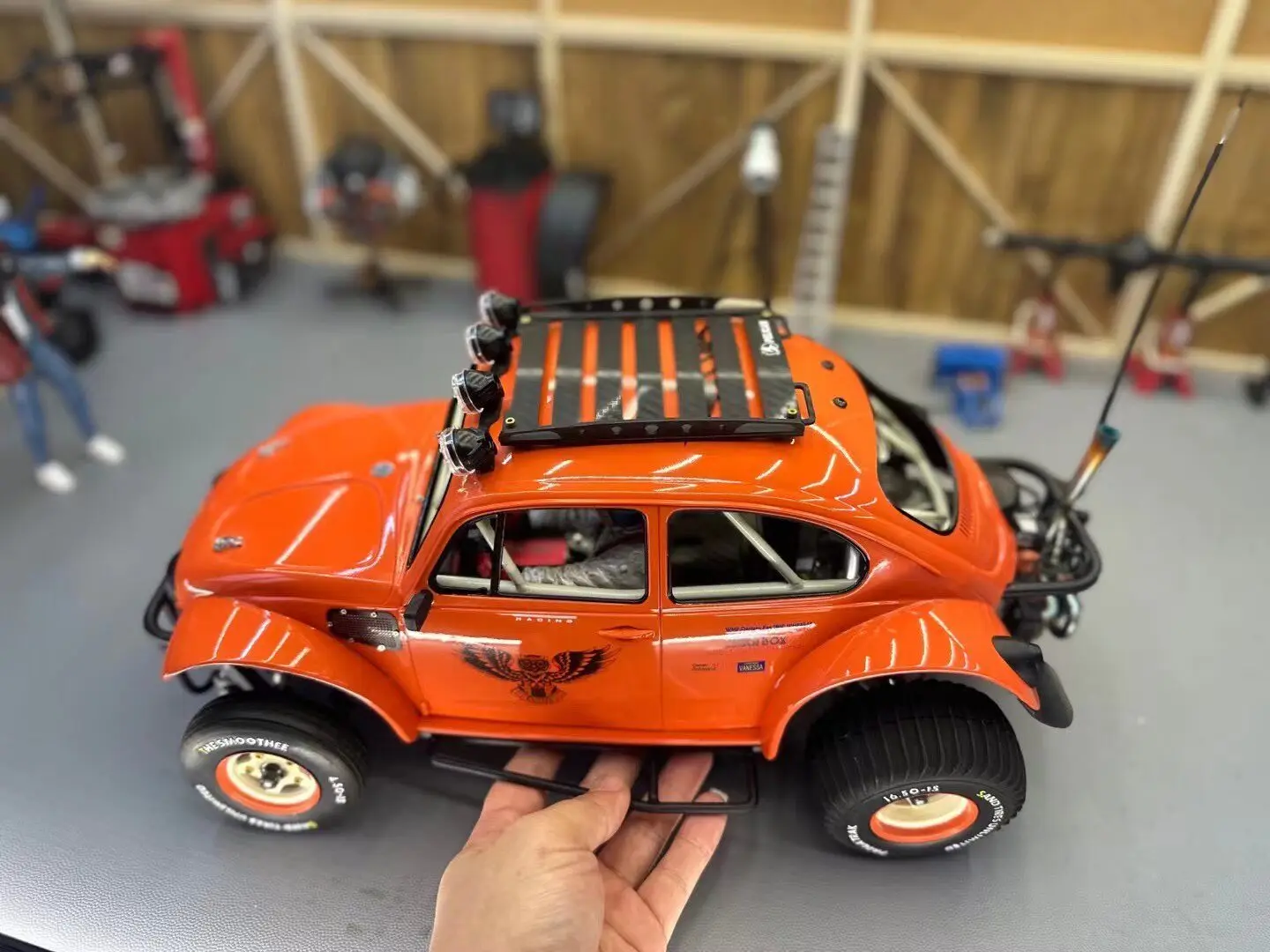 Tamiya Sand Scorcher Buggy （sbr) Rear Engine Roof Rack Fender Upgrade Kit 1/10 RC Car Scale Accessory Non-Destructive Install