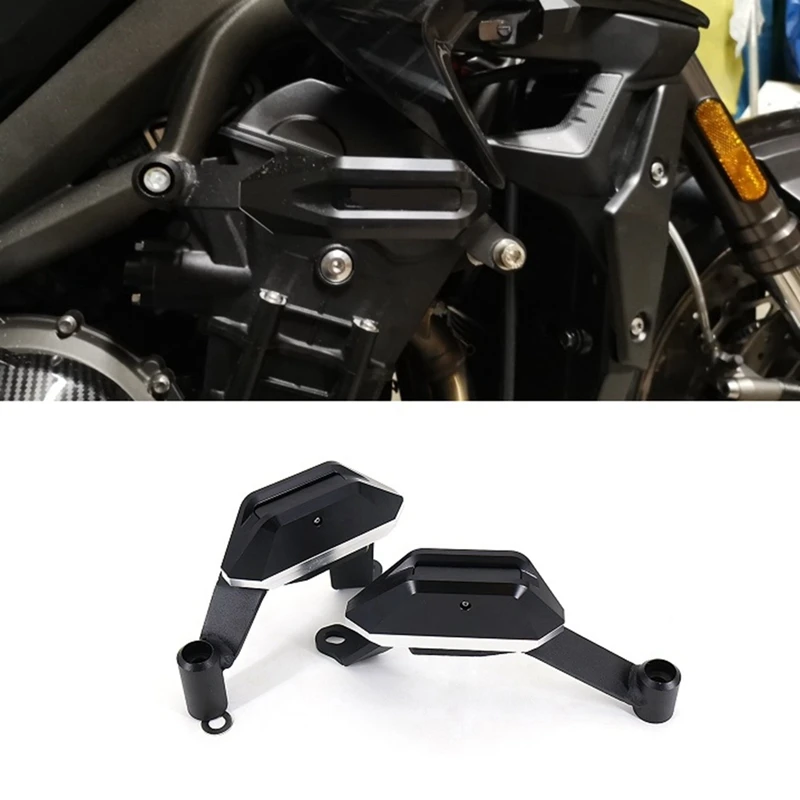 Motorcycle Engine Guard Anti Crash Frame Slider Kit Falling Protector Cover For Street Triple 765S 765R 765RS RS765 675R