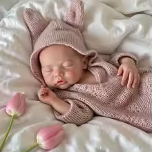 bebe reborn pequeño bebe durmiente a que no parece un reborn