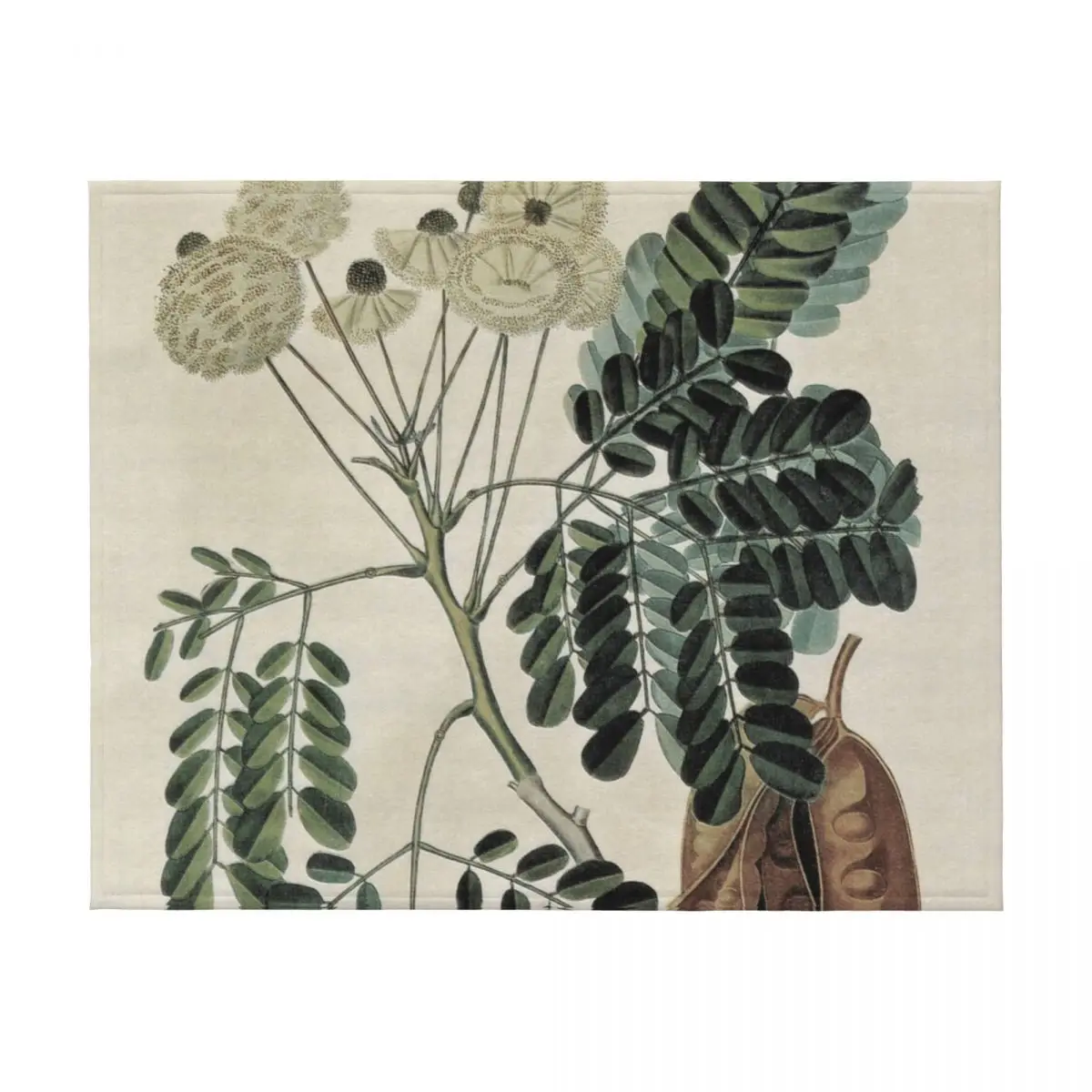 Аксия винтажное ботаническое одеяло с принтом, диванное одеяло, меховые изделия, роскошные одеяла для спального мешка