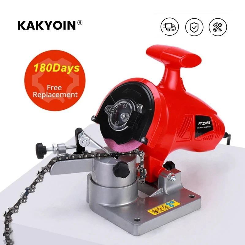 

Electric Chain Saw Sharpener 100mm 250W 220V Chain Grinder Machine for Grinding Chains Electric Chainsaw Sharpene Garden Tools