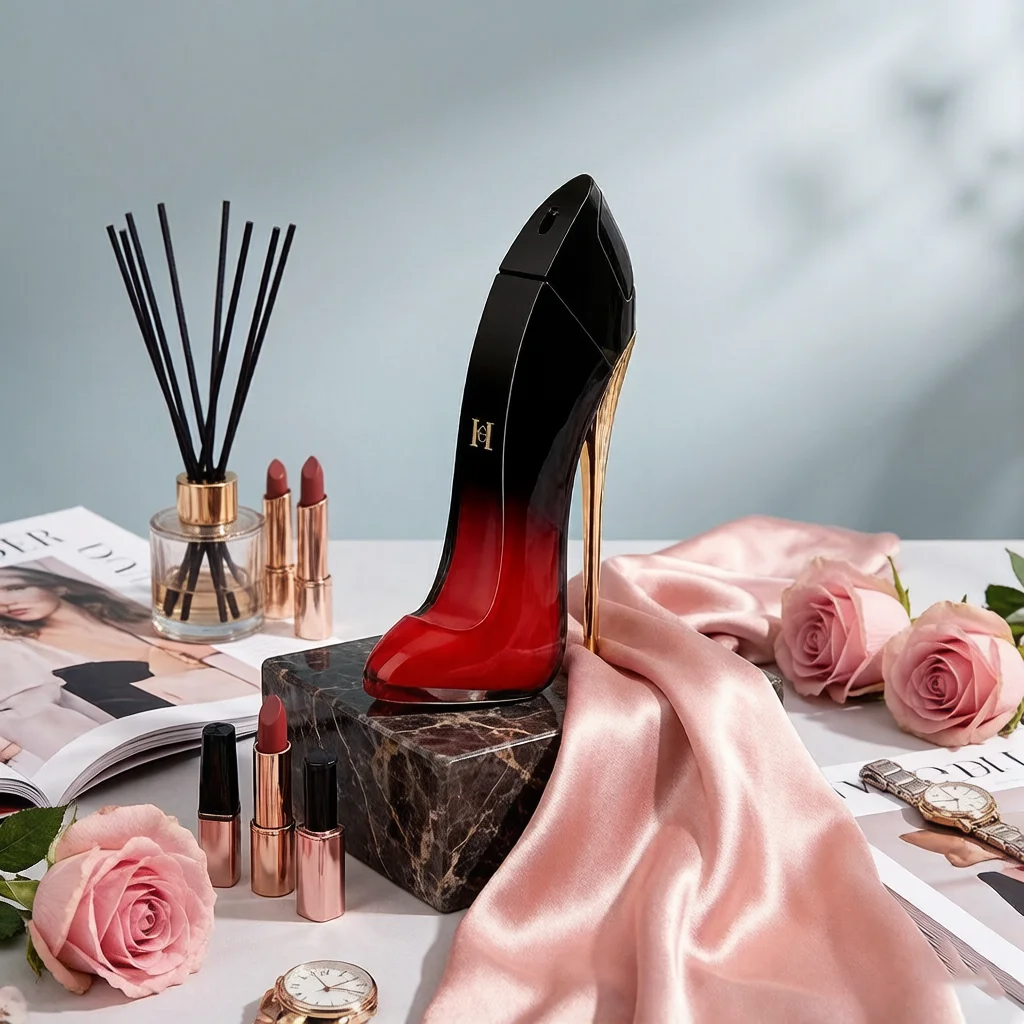 

Elegant High Heel Bottle Eau de Parfum, Sweet Fruity Floral Scent, Long Lasting Women's Perfume for Date Night & Gifting