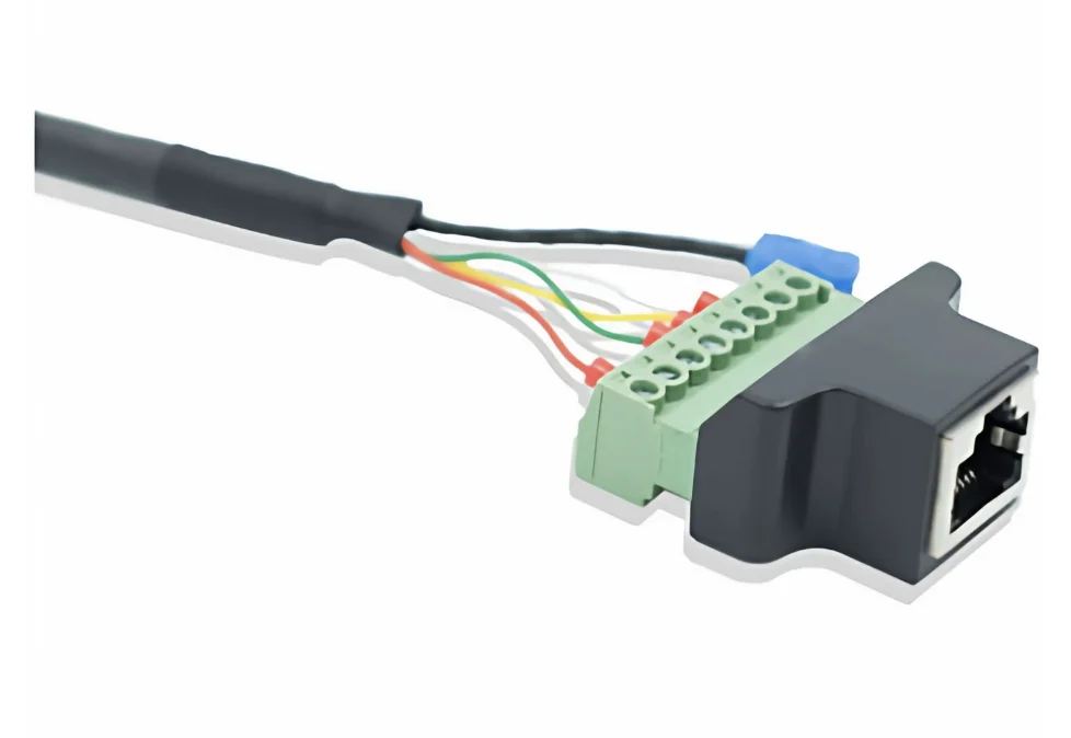RJ45 adapter network cable, RJ45 adapter, EnterCAT adapter, robot joint-specific