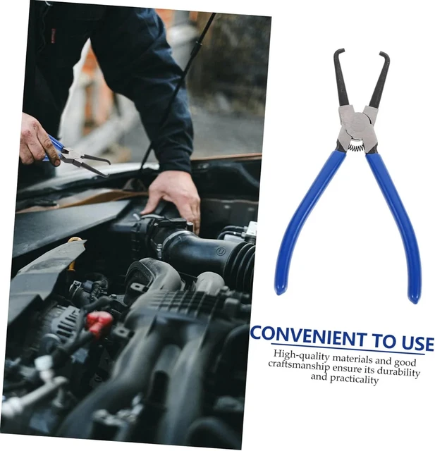 New Blue Clamp Plier Joint Clamping Pliers for Quick Filter Removal Oil Line Clamp Pliers Auto Tool for Detaching Fuels Hoses 6