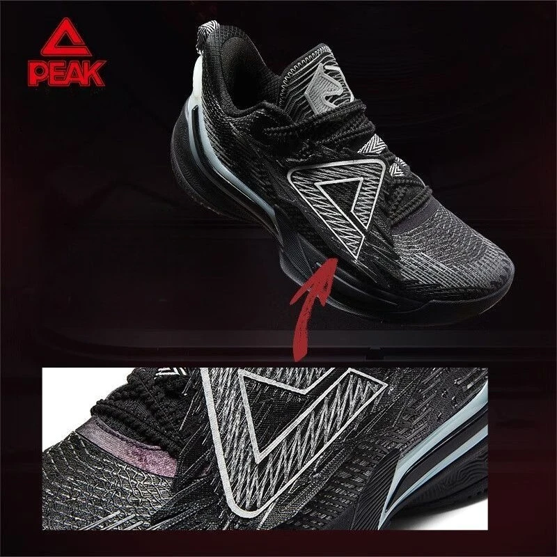 الذروة TaiChi أحذية كرة السلة للرجال منخفضة أعلى خفيفة الوزن تنفس أحذية رياضية 2025 جديد امتصاص الصدمات دائم المطاط وحيد الرياضة