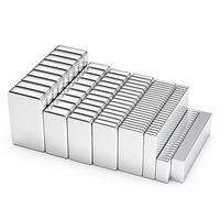 19x5x4mm Fridge Magnets Bar Small Square Strong Magnetic Block Hooks Perfect for Kitchen Refrigerator Whiteboard Photo Map Decor