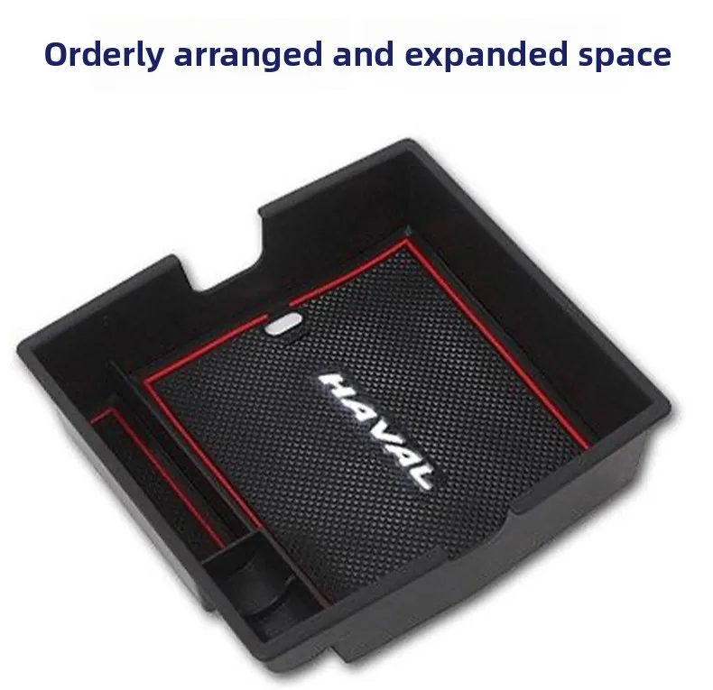 Auto Center Konsole Organizer Fall Interior Styling Zubehör Armlehne Versteckte Halter Lagerung Box Für Haval Jolion 2021 2022 2023 – Detail 3
