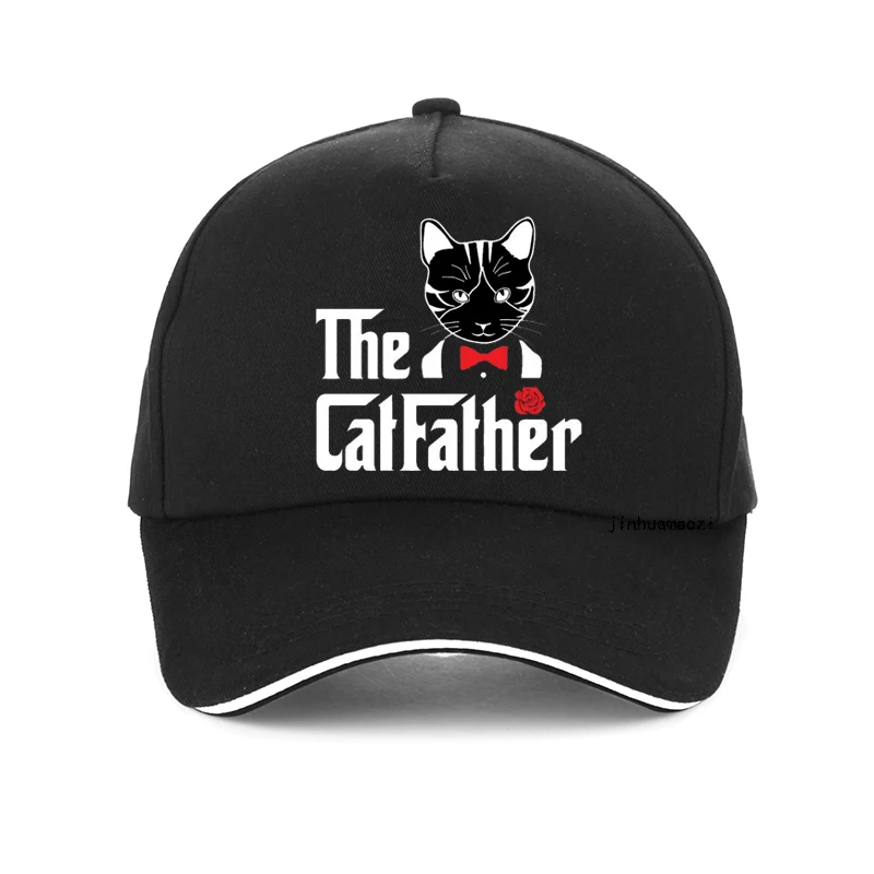 

The Cat father Men's Baseball Cap Casual Fashion Brand Dad hat Harajuku pop Adjustable snapback hats