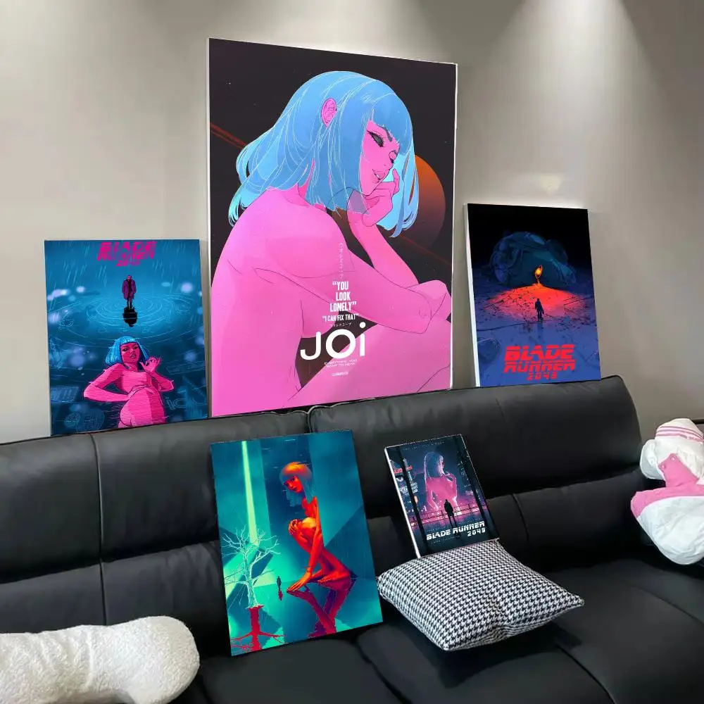 Movie B-Blade Runner 2049 Poster Modern  Wall Art Aesthetic Minimalist Bedroom Decor Cafe Home Gift