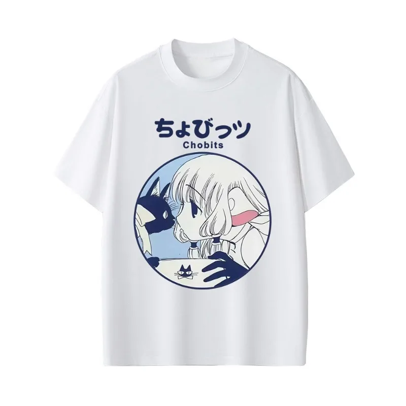 

Japanese Anime Cartoon 3D Printed Breathable Quick Drying Loose and Comfortable Daily Casual Round Neck Short Sleeved T-shirt