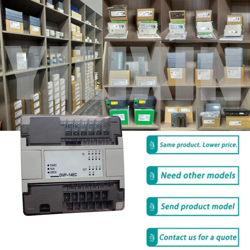

Новый DVP14EC00R3 DVP14EC00T3 ​ Контроллер ПЛК