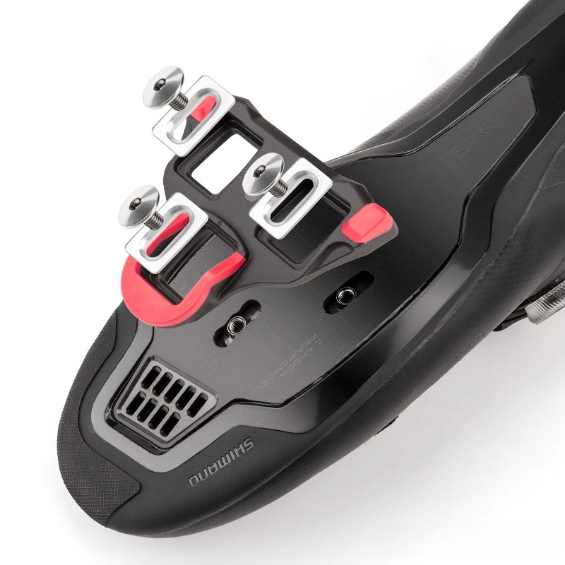 SPD Lock Plate Accessories Road Bike Buckle Plate Plastic Sturdy Lightweight Three-hole Fixation Bicycle Pedal Bicycle Parts