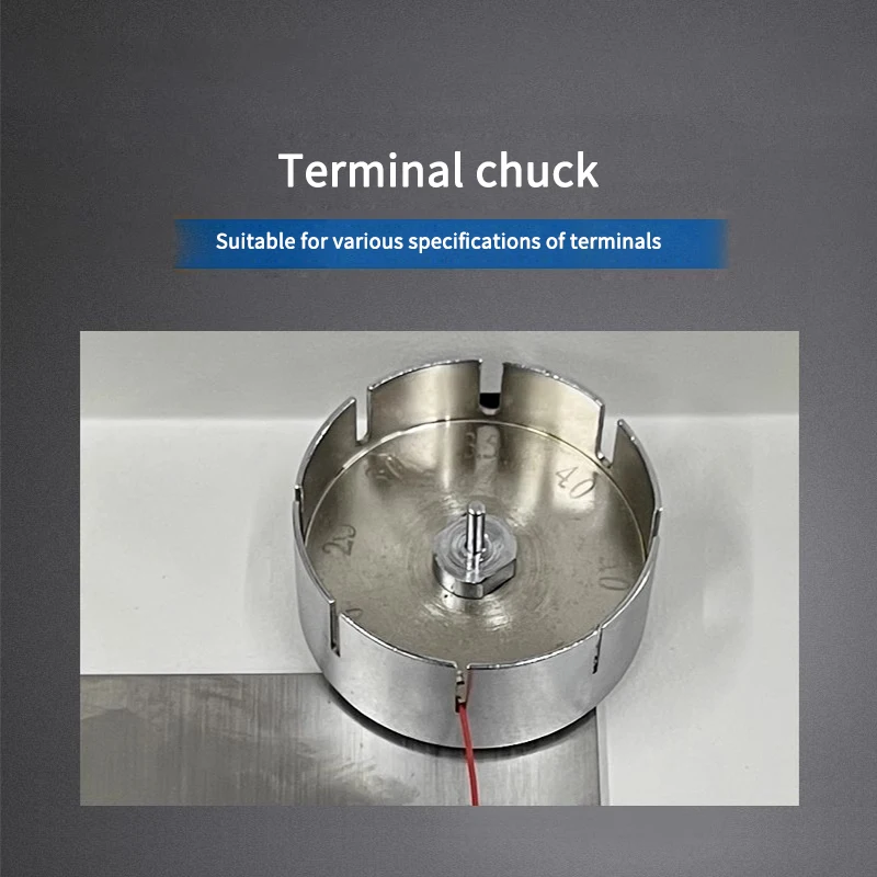 JC-Q50 Terminal Tension Tester Electric Digital High-Precision Touch Screen Wire Harness Tensile Pull-Off Force Testing Machine