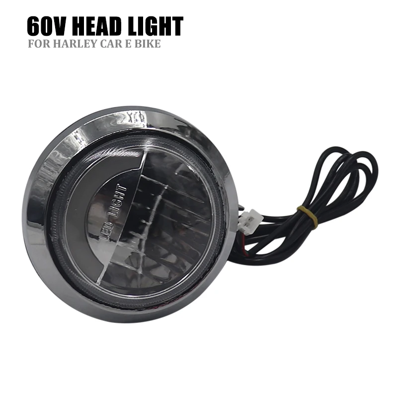 

LED Circular Lamp 60V Round Headlight for Citycoco Modified Accessories parts