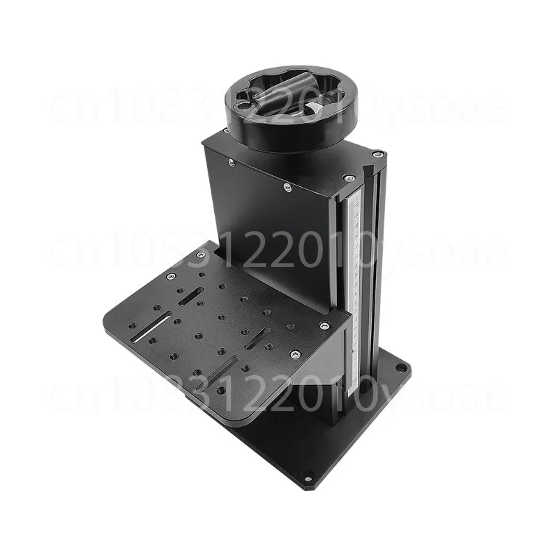 Optical Experiment Lift Platform, Aluminum Alloy T-Type Screw Manual Elevator, Z Axis Scroll Sliding Table, 200/300 / 500MM