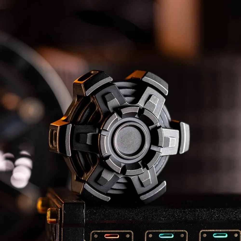 9 mains et KUKE EDC Machinarium 3.0 Fidget Spinner, Gadgets de soulagement de l'anxiété, jouet Fidget en métal pour adultes, nouveauté
