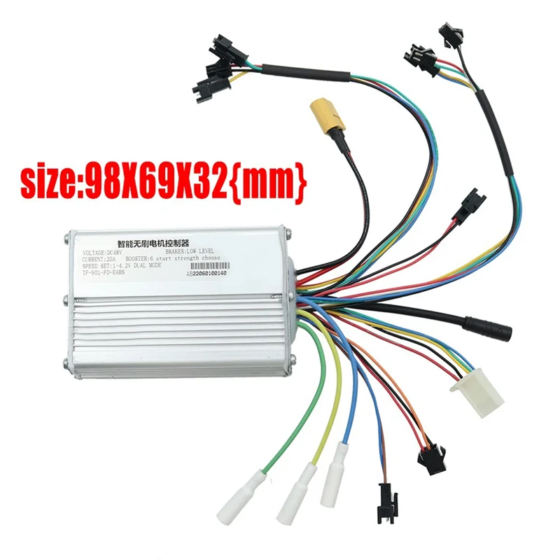 TF-901 Controller DC48V 20A Intelligent Brushless Controller for Electric Scooter E-Bike Universal