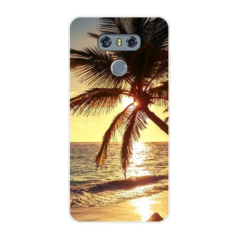 Мягкий чехол для LG G6, силиконовый чехол с милым рисунком для LG G6 G 6 G600 H870 H871 H872 H873, чехол с полным бампером