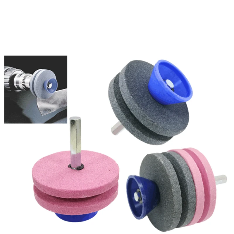 Universal Garden Tools Knife Sharpener High Quality Blade Grinding Rotary Drill Cutter for Lawnmower Fastest Cutting Performance