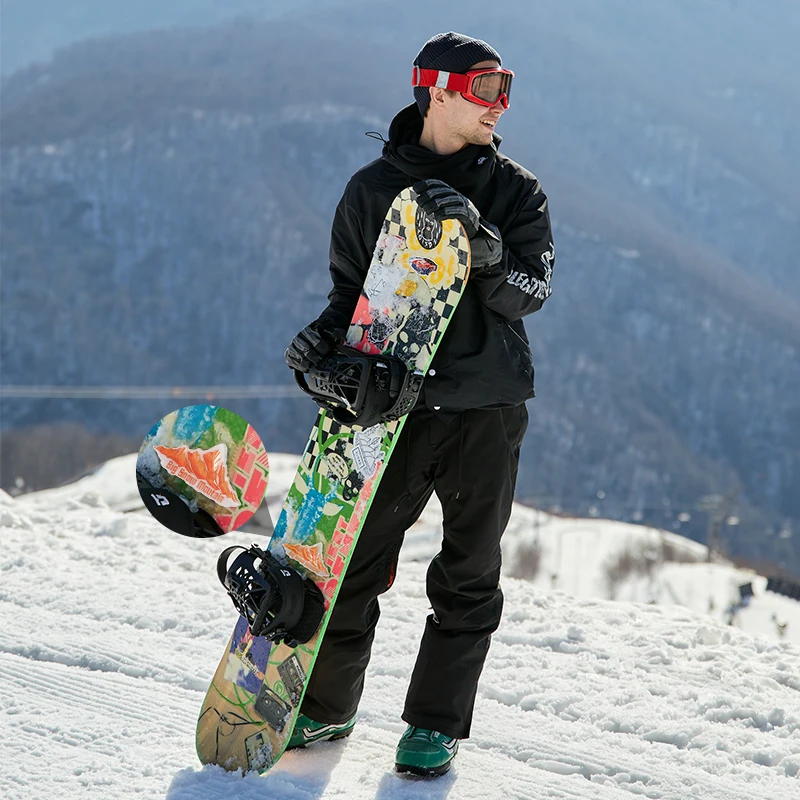Snowboard Stomp Pad Anti-Slip Sticker 3M  waterproof  Lage Temperatuur Resistente Anti-Slip Rubber  Mat Deck Pad snow mountain S
