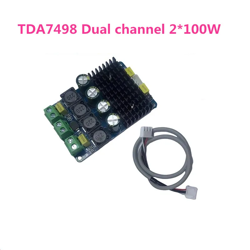 

New DC8-32V TDA7498 Dual channel 2*100W Audio Amplifier Board