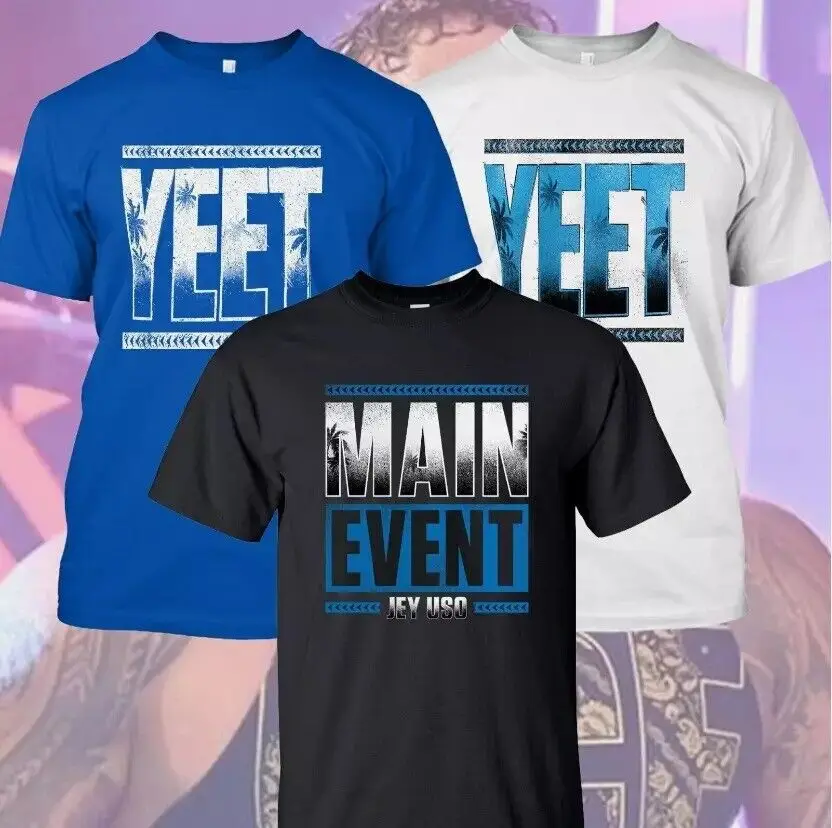 

SALE!! Unisex's Jey Uso Yeet T-Shirt, Vintage Wrestling 90s Tee S-5XL