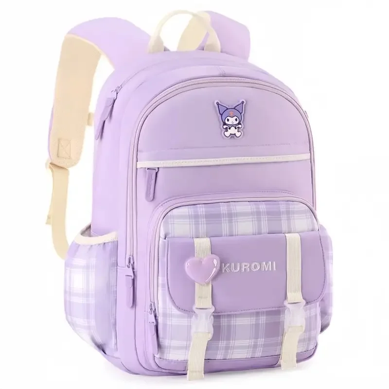 

Sanrio Backpack Kuromi My melody Large Capacity Children School Bag Cartoon Cute Anime Themed