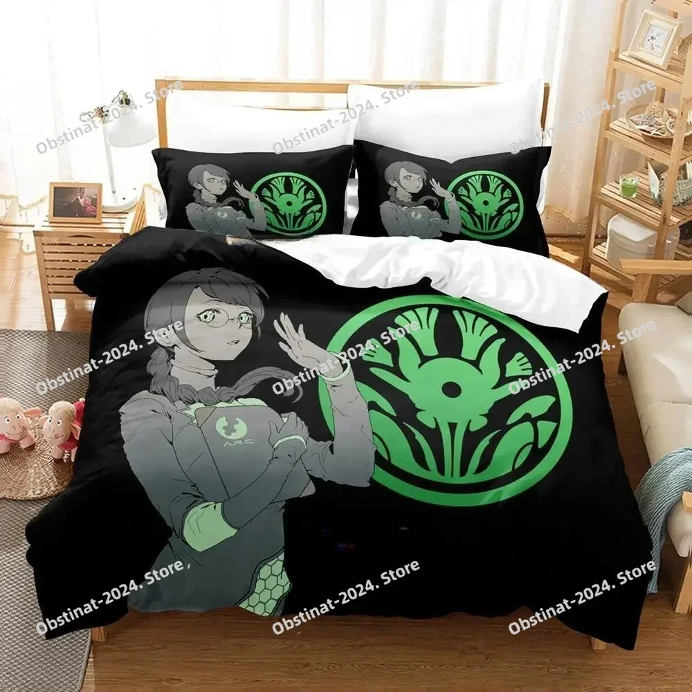 

Fashion New Cytus II Bedding Set Printed single Comforter Quilt Bed Cover Duvet Cover Pillow Case 3 Pieces Sets Kids Adult Size