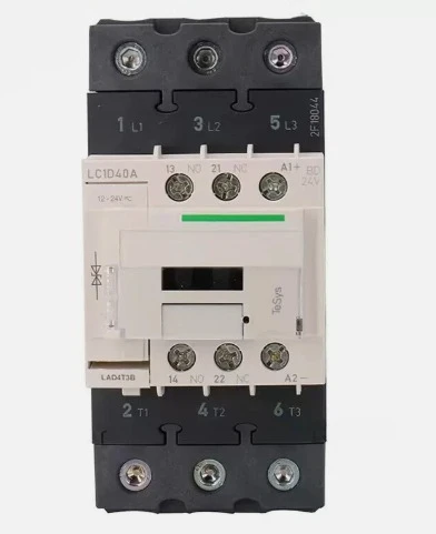 Brand New LC1D40ABD Contactor 3P 3 NO 40A 24V DC Standard Coil Screw Clamp Terminals Fast Delivery